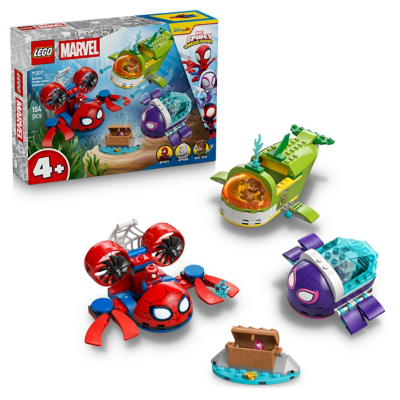LEGO Marvel Spidey: Underwater Vehicles Construction Set 11207