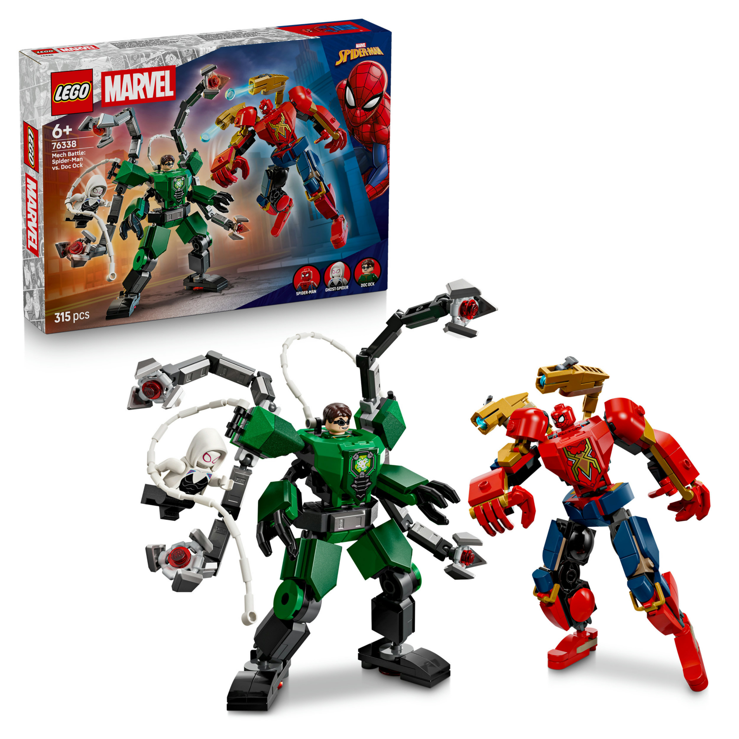 LEGO® ǀ Marvel Mech Battle: Spider-Man vs. Doc Ock 76338 - Image 15