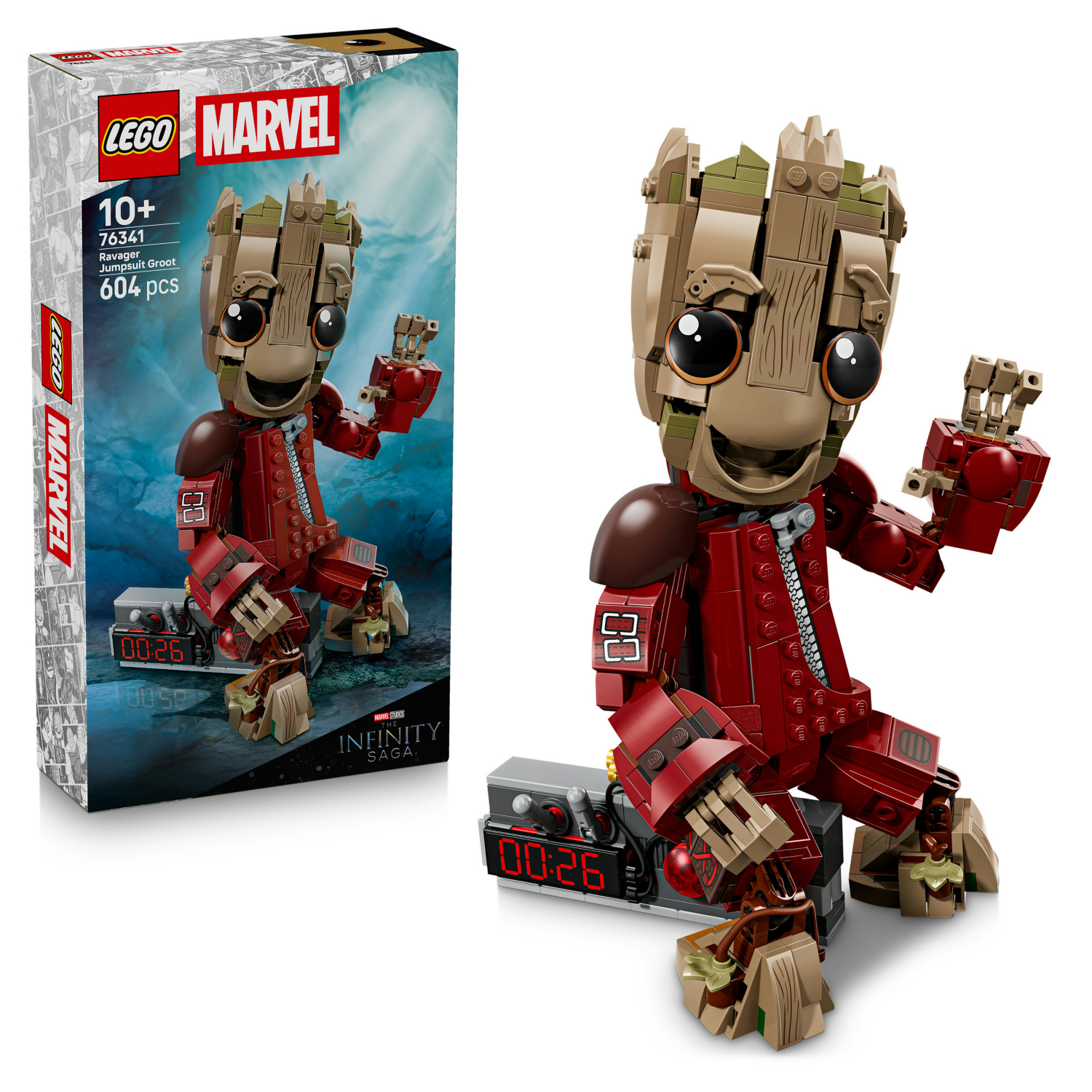 Lego Men's Marvel Ravager Jumpsuit Groot Building Toy 76341 - Image 10