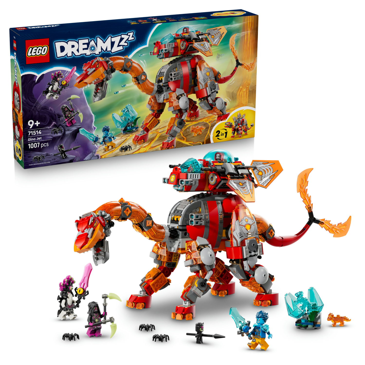 Lego Dreamzzz 71514 Dino Jet - Building Set - Image 5