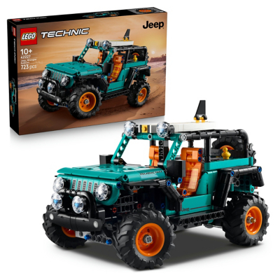 LEGO Technic Jeep Wrangler Rubicon SUV Construction Set 42227