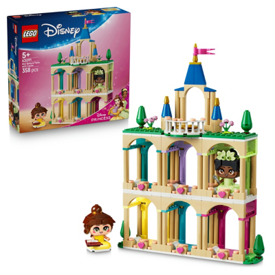 LEGO Disney Mini Belle and Tiana With Castle Construction Set 43291