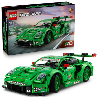 LEGO Technic Porsche 911 GT3 R REXY AO Racing Construction Set 42224