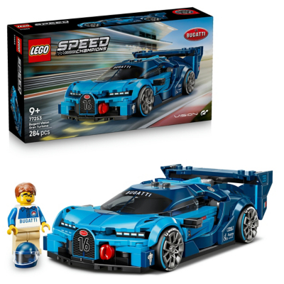LEGO Speed Champions Bugatti Vision Gran Turismo Hyper Sports Car 77253, Multi