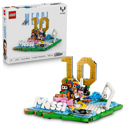 LEGO Editions Lionel Messi Football Highlights Construction Set 43011