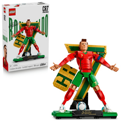 LEGO Editions Cristiano Ronaldo Football Legend Construction Set 43016