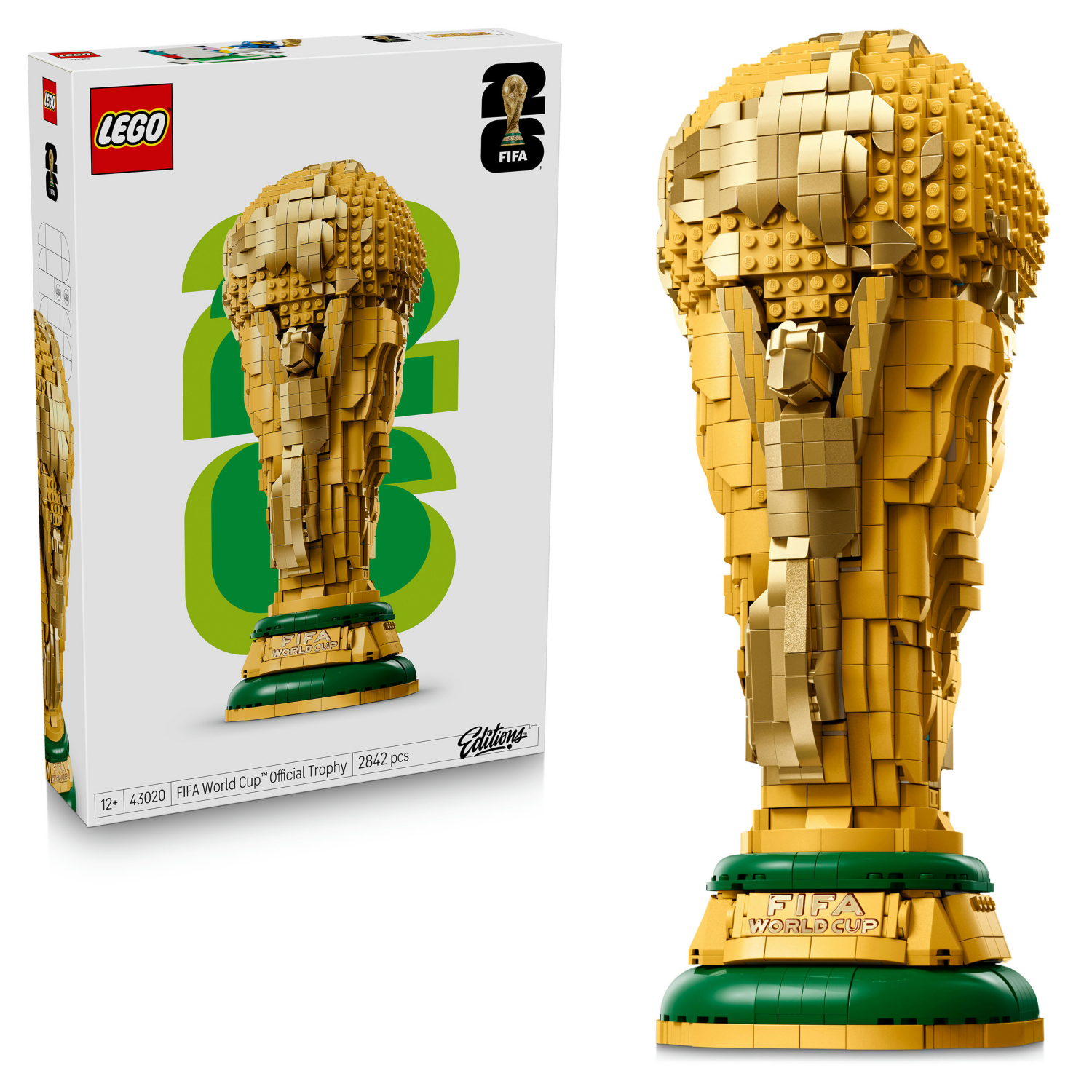 Lego Girls Editions Fifa World Cup Official Trophy Model Kit 43020 - Image 10