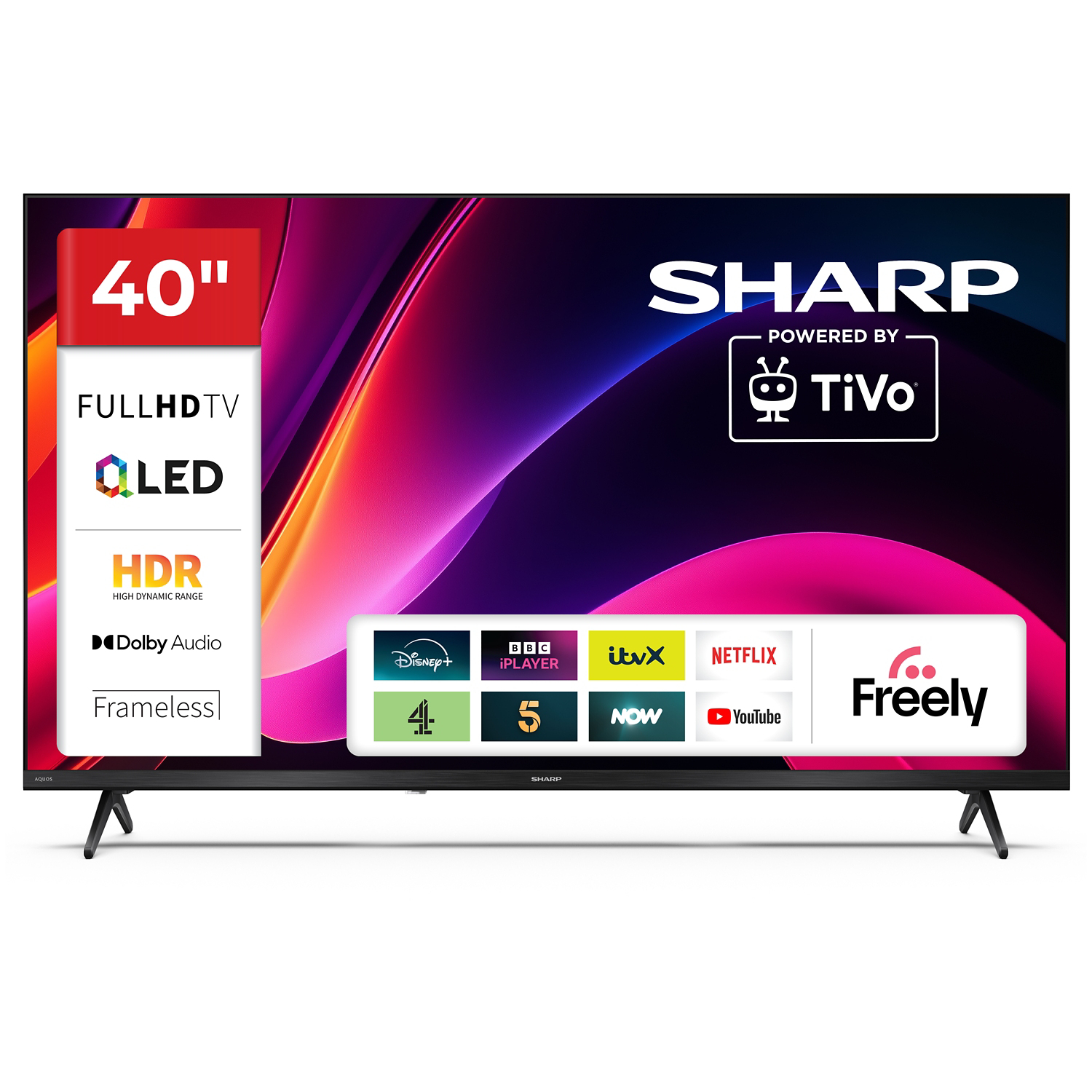 Sharp 40He3245k 40 Inch Full Hd Tivo Smart Qled Tv - Image 7