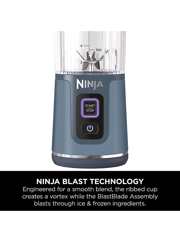 Ninja Blast Cordless Portable Blender – Denim Blue [BC151UKNV]
