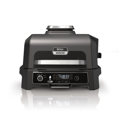 Ninja Woodfire Pro XL Electric BBQ Grill & Smoker with Smart Cook System OG850UK Outdoor