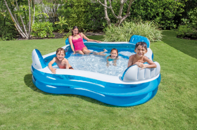4 seat inflatable pool