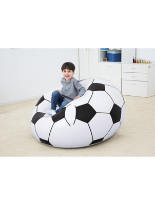 Bestway Inflatable Football Air Chair Outdoor & Garden at ASDA