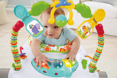 rainforest friends spacesaver jumperoo