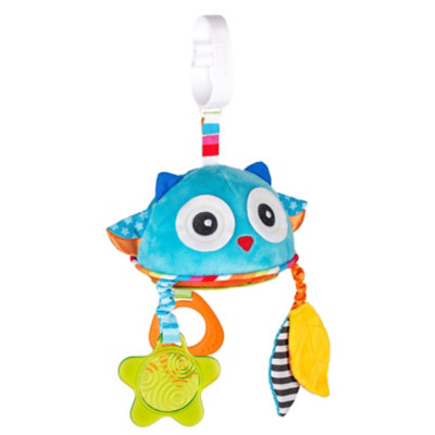 Benbat Dazzle Owl Travel Mirror Toy - Blue