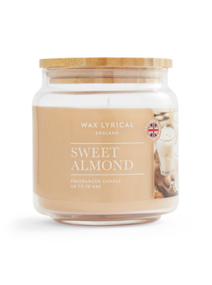 Medium Wax Lyrical Candle Sweet Almond Home at ASDA