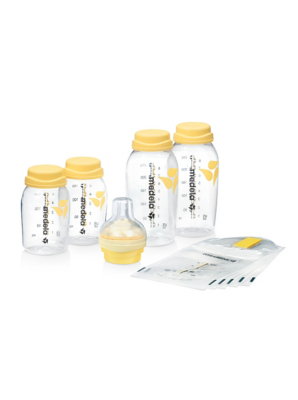 Medela Breast Milk Store and Feed Set Baby George at ASDA