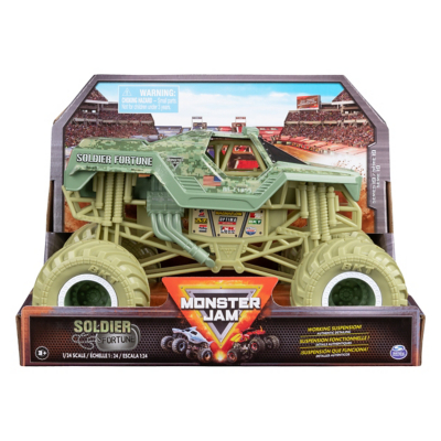 Monster Jam Official Soldier Fortune Monster Truck Toys & Character