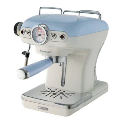 Ariete AR8915 Vintage 900W Espresso Coffee Maker - Blue, Blue