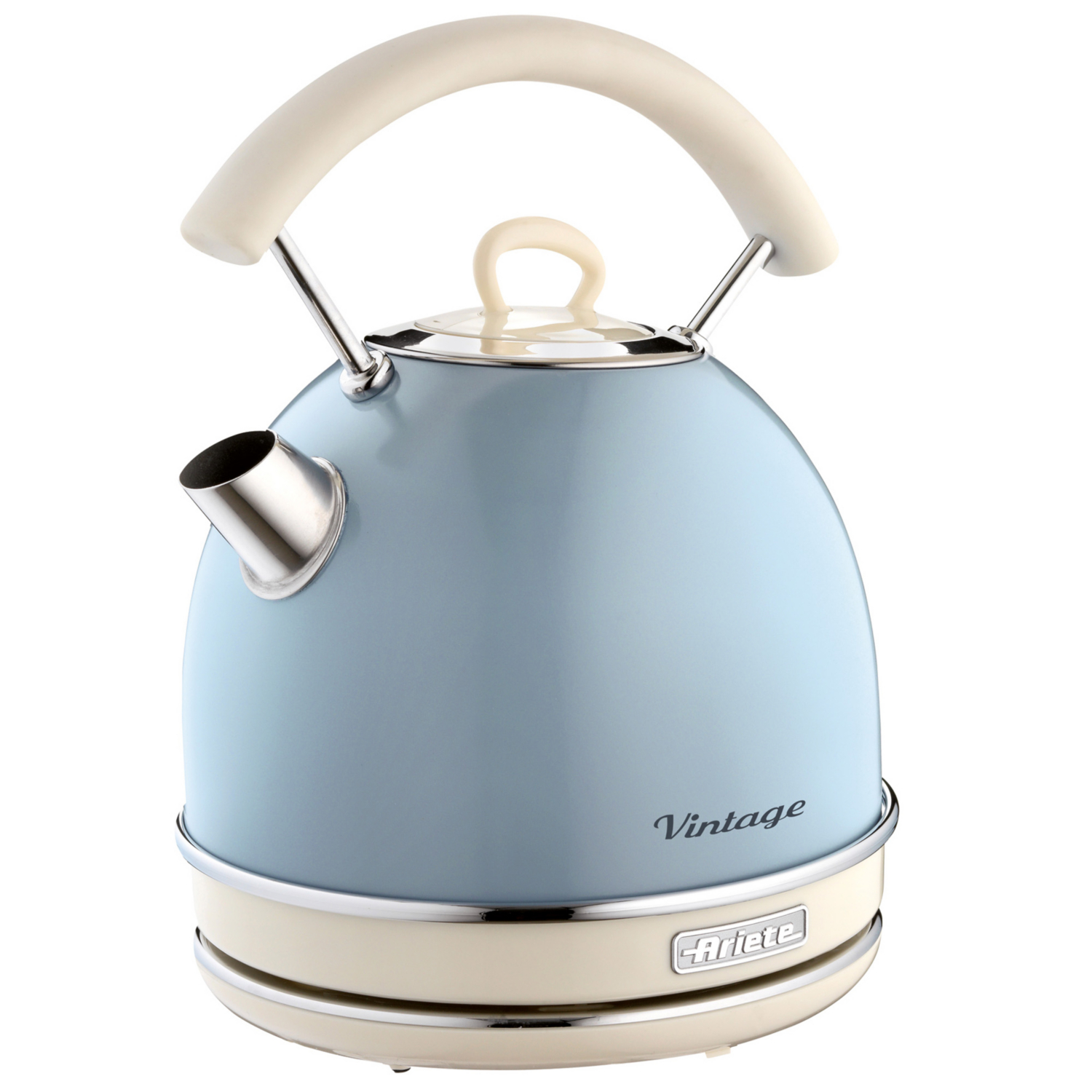 George Light Blue Ariete Vintage 1.7L Blue Dome Kettle