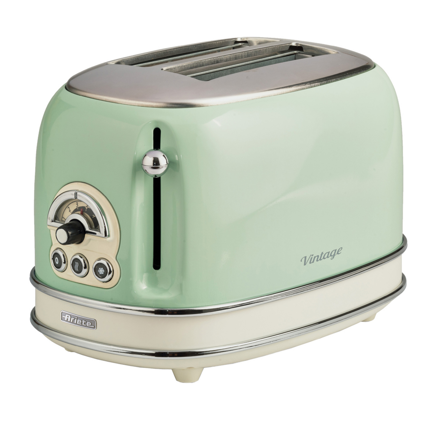 George Retro Green Ariete Vintage Green 2 Slice Toaster