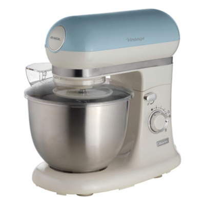 Ariete AR8805 Vintage 1200W 5.5L Stand Mixer - Blue, Blue