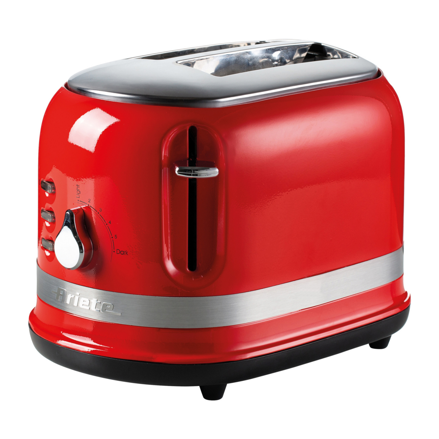 George Red Ariete Moderna 2 Slice Toaster