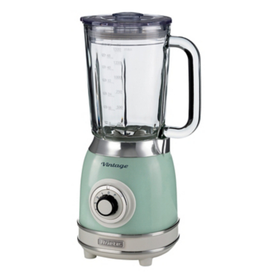 George Ariete Vintage 1000W Green Glass Jug Blender - Sage Green