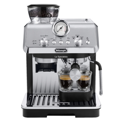 George DeLonghi La Specialista Arte Bean to Cup Manual Coffee Machine - Silver