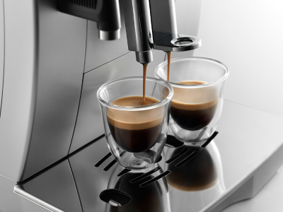 DeLonghi 6 Piece Cappuccino, Espresso & Coffee Glass Set Home