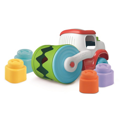 George Green & White Soft Clemmy - Sensory Road Roller