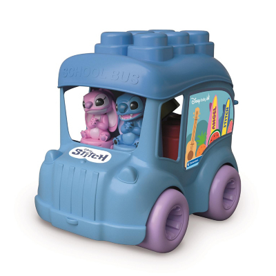 George Blue Soft Clemmy - Stitch Bus