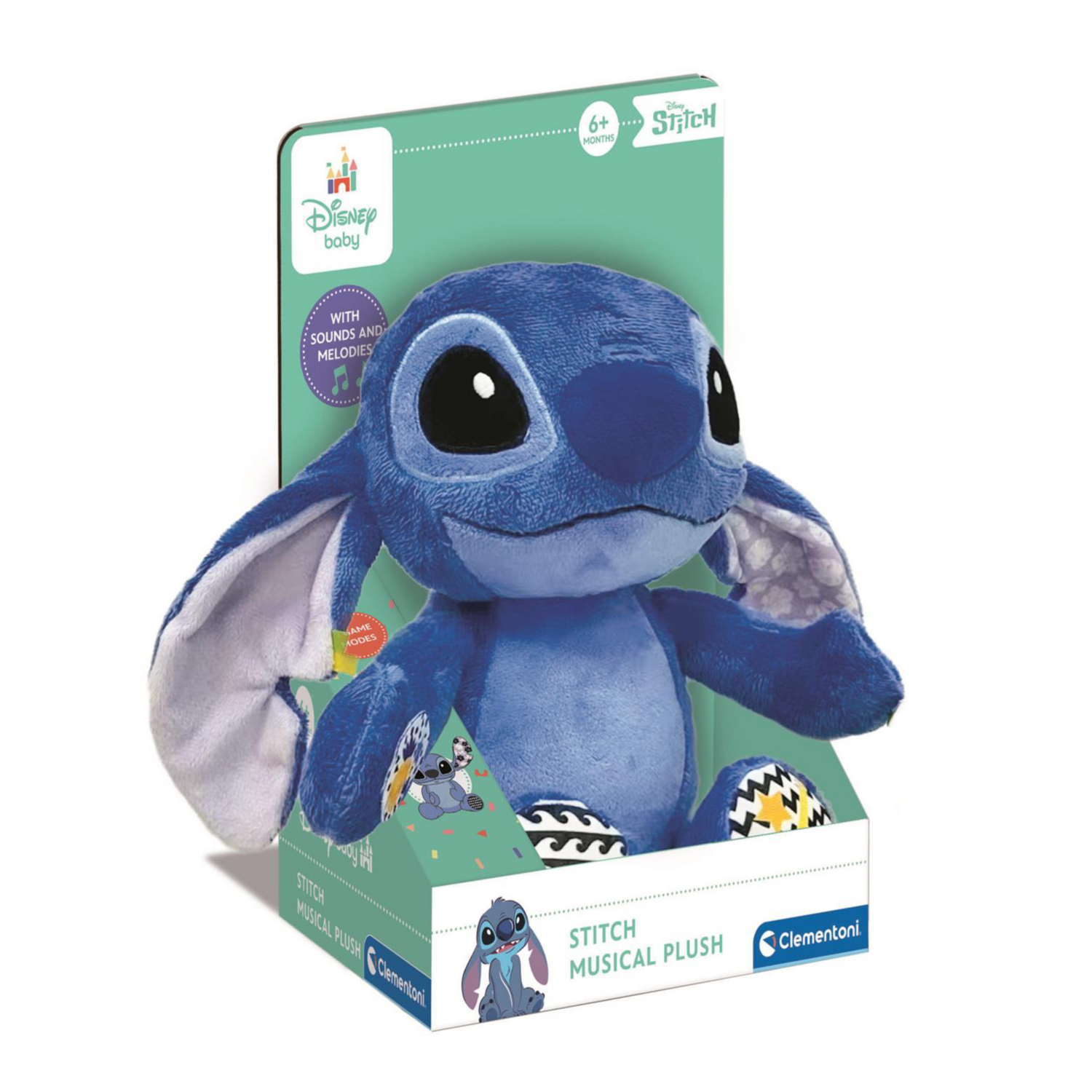 Disney Multi Stitch Musical Plush