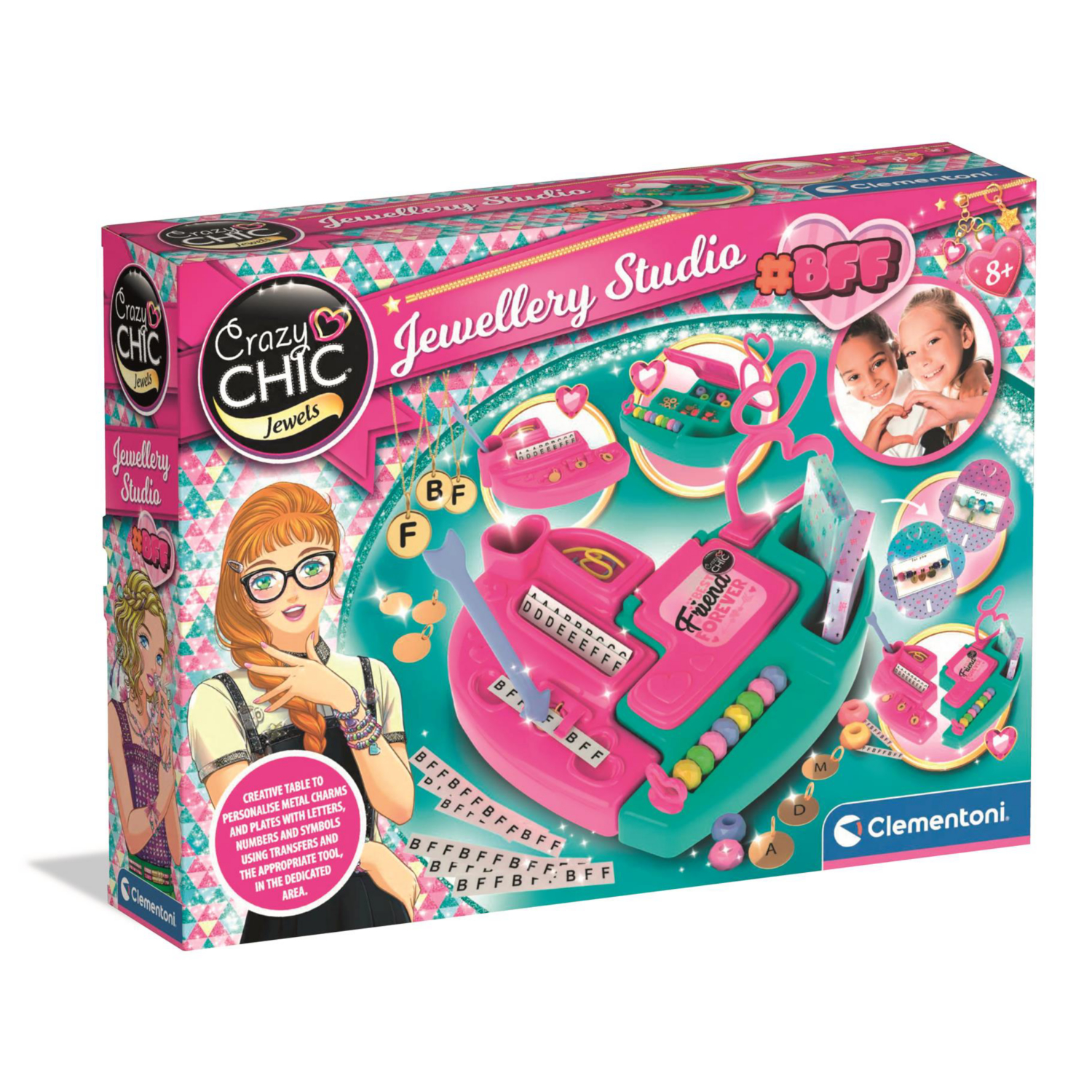 George Pink Crazy Chic - Bff Jewellery Studio