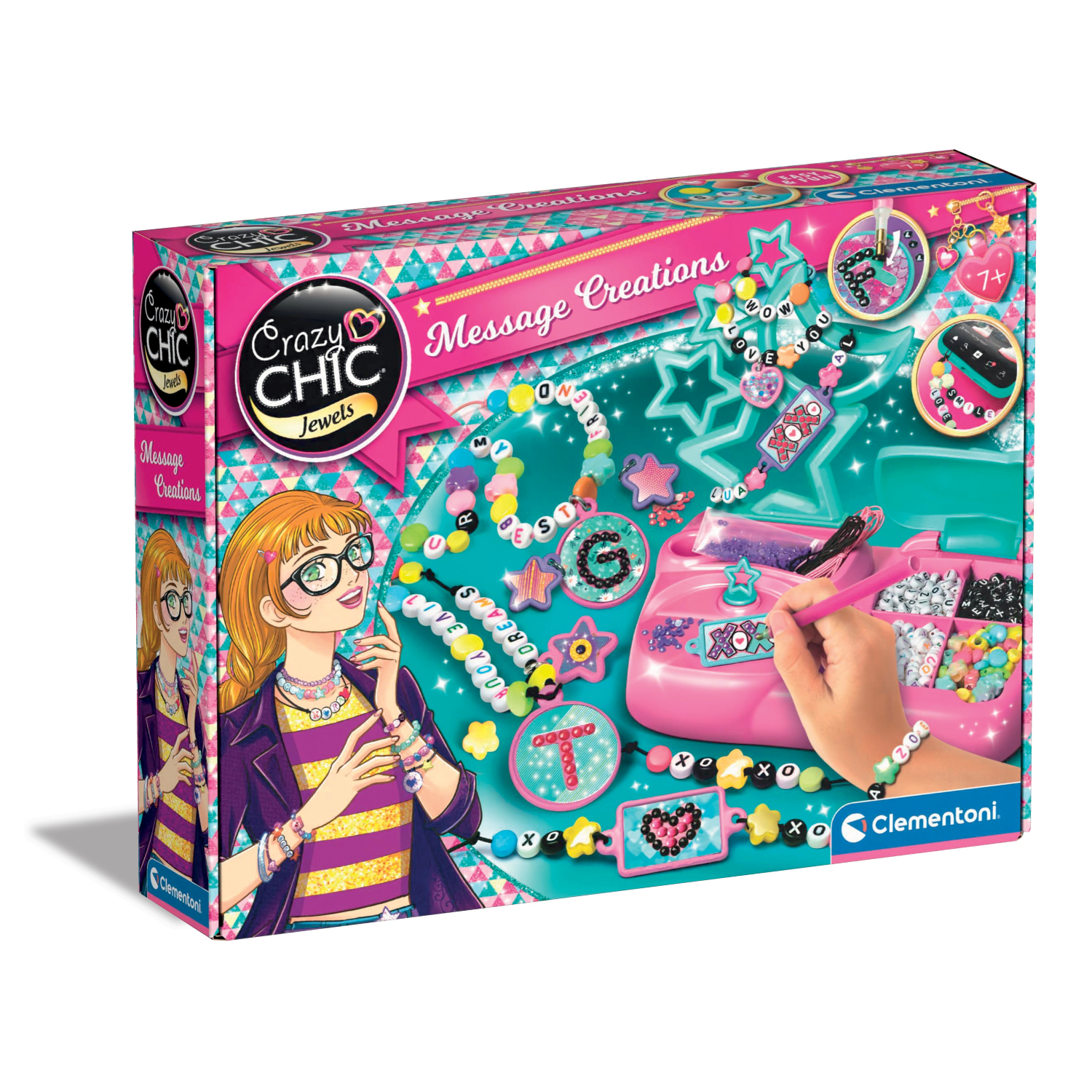 George Fuchsia Crazy Chic - Message Creations