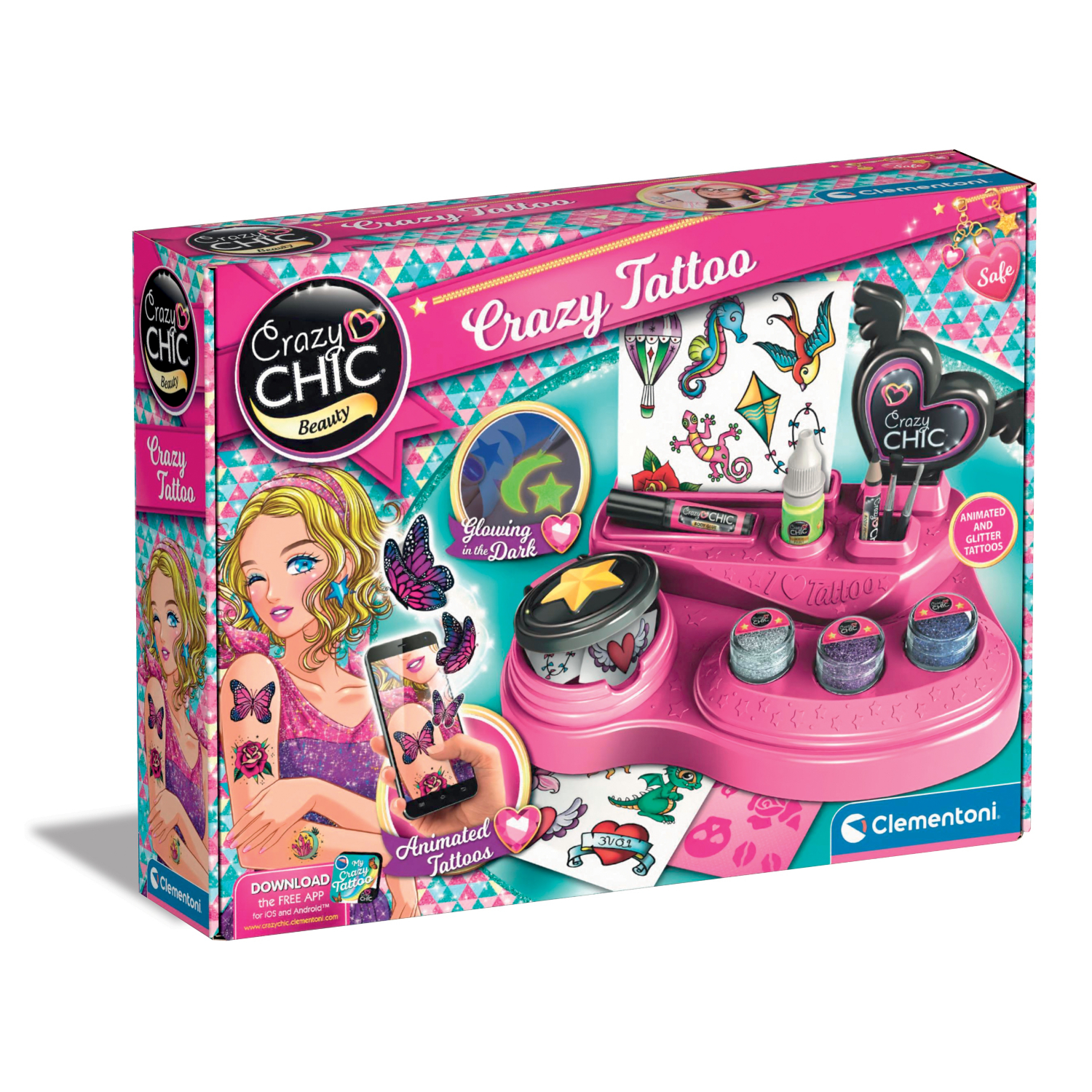 George Fuchsia Crazy Chic - Crazy Tattoo