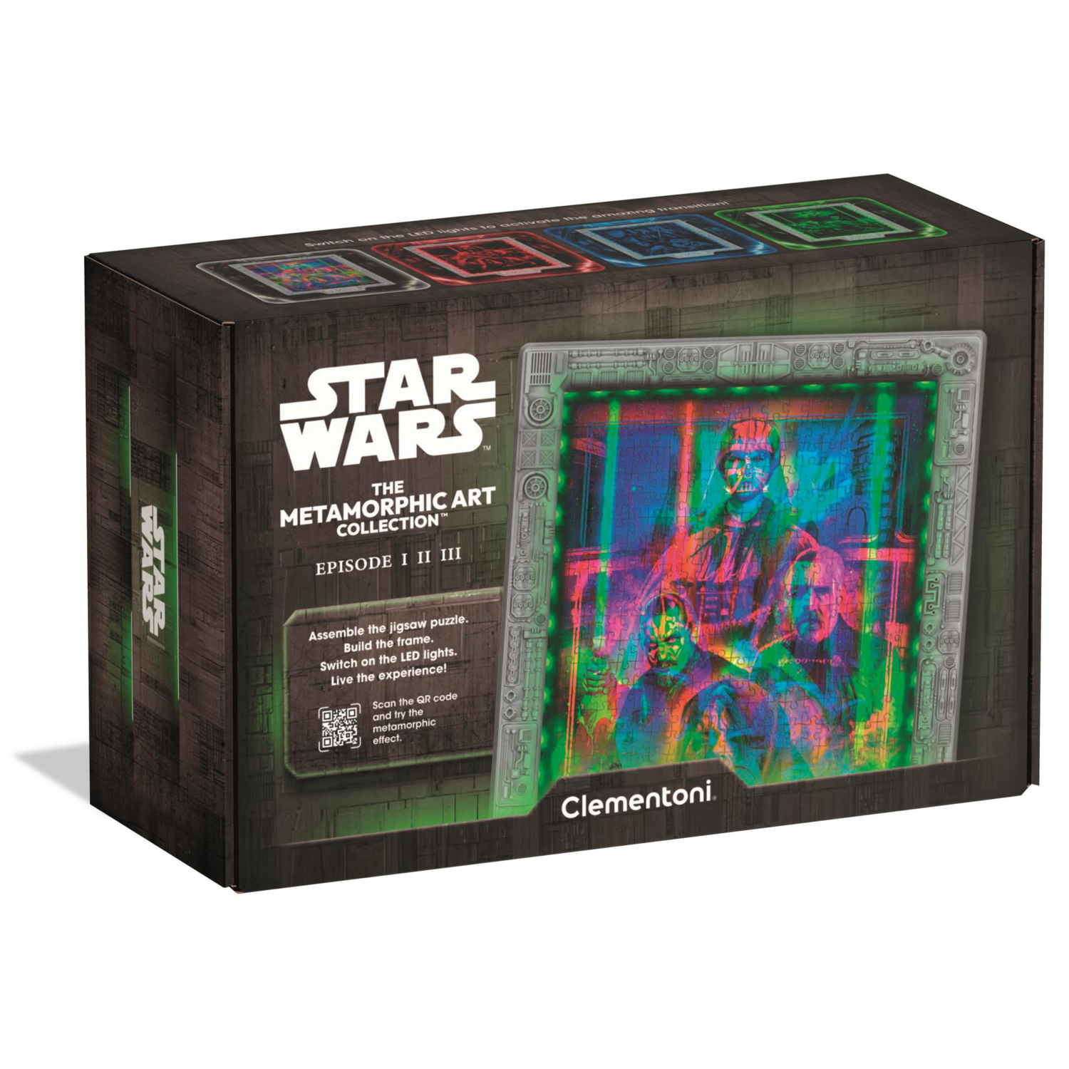 Star Wars Light Prequel Trilogy Metamorphic Puzzle Art - Image 4