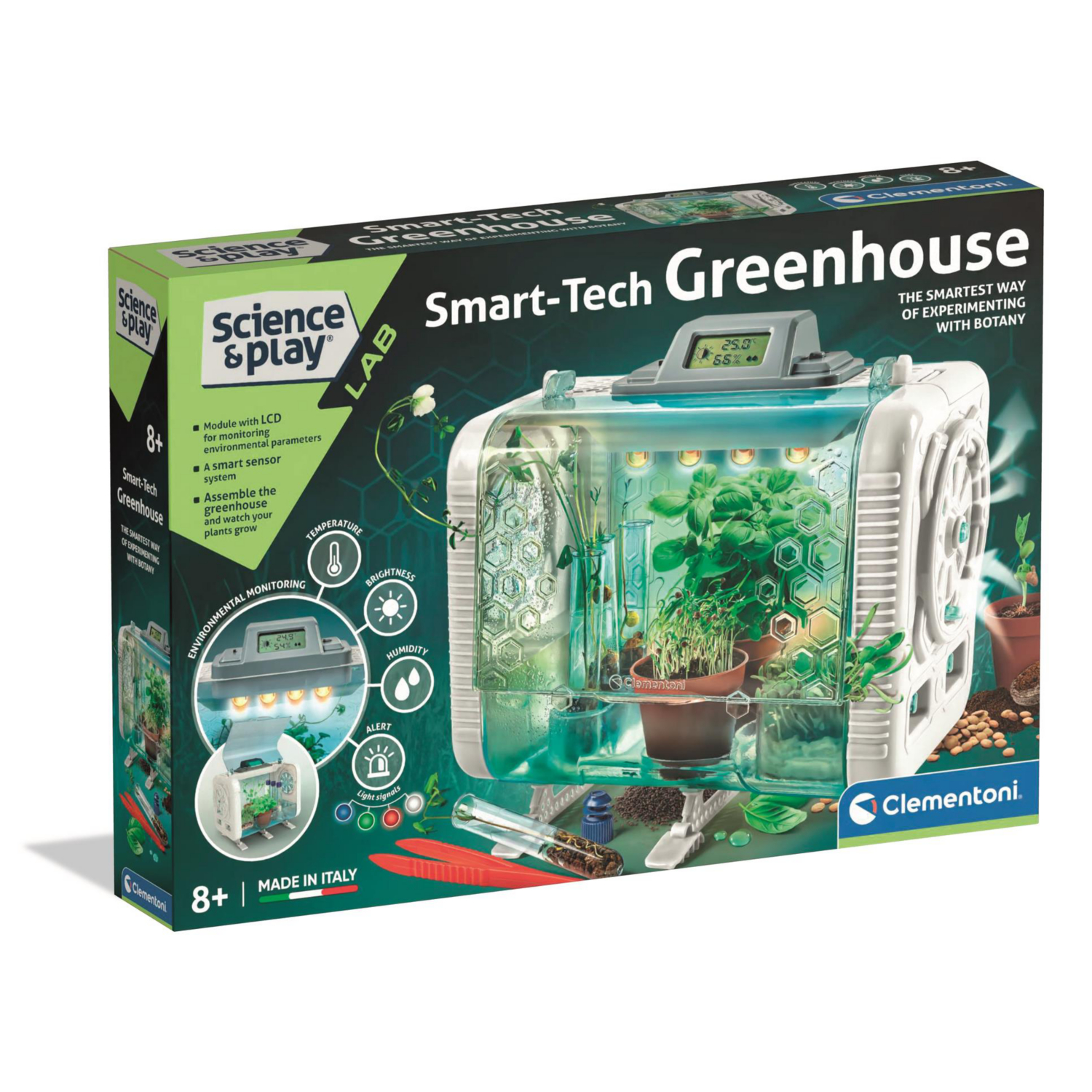 Clementoni Science & Play: Smart-Tech Greenhouse - Stem Toy Age 8+ - Image 6