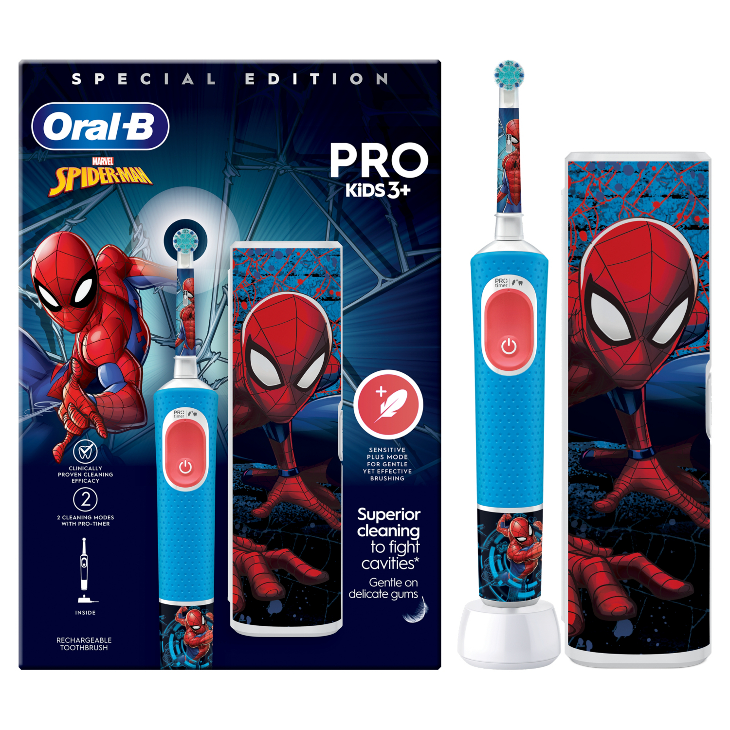 Oral-B Vitality Pro Kids Gift Set Spider-Man Lloyds Pharmacy - Image 9