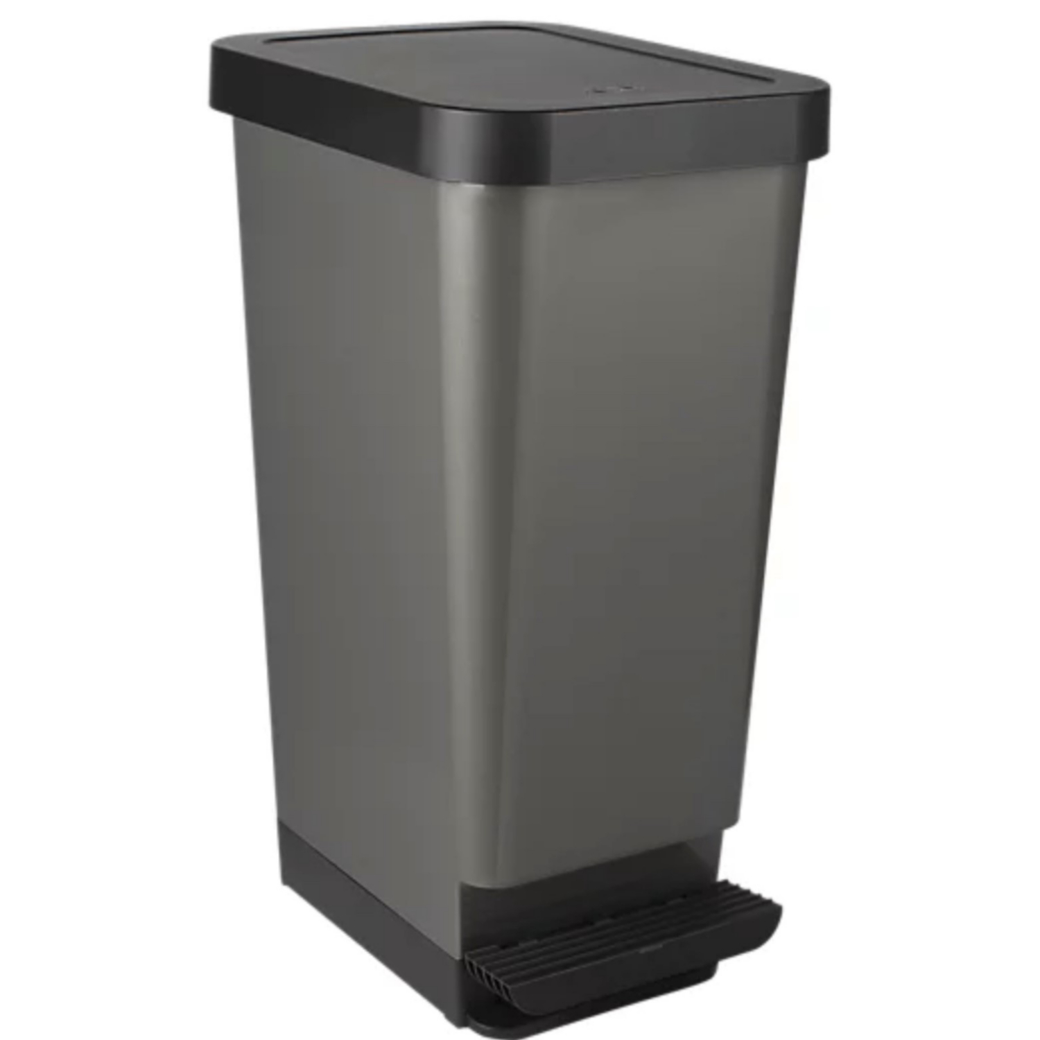 Moda Dark Grey Pedal Bin 45L