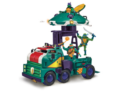 turtles secret sewer lair playset asda