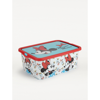 Disney Minnie Mouse Plastic Storage Box 13L
