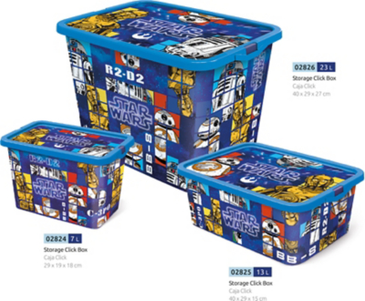 Star Wars Storage Box 13 Litre Home at ASDA