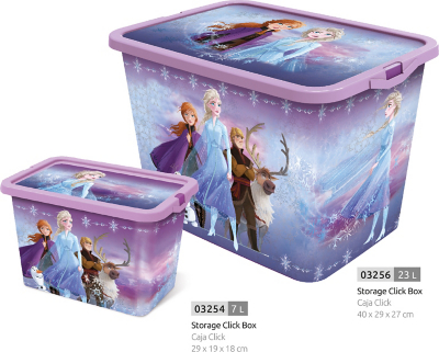 Disney Frozen Storage Boxes Home at ASDA