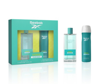 Reebok Cool Your Body for her 100ml EDT Gift Set
