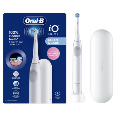 Oral-B iO2 Simple White Electric Toothbrush | Electricals | George