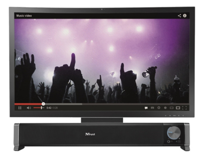 Soundbar Trust Asto 21046 Altoparlante Sound Bar Per Pc E Tv Asto