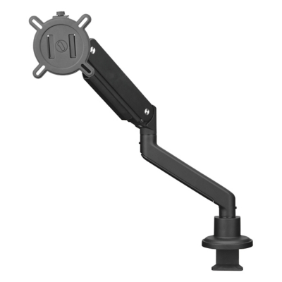 George One For All Black Solid Line Single Monitor Mount - Black
