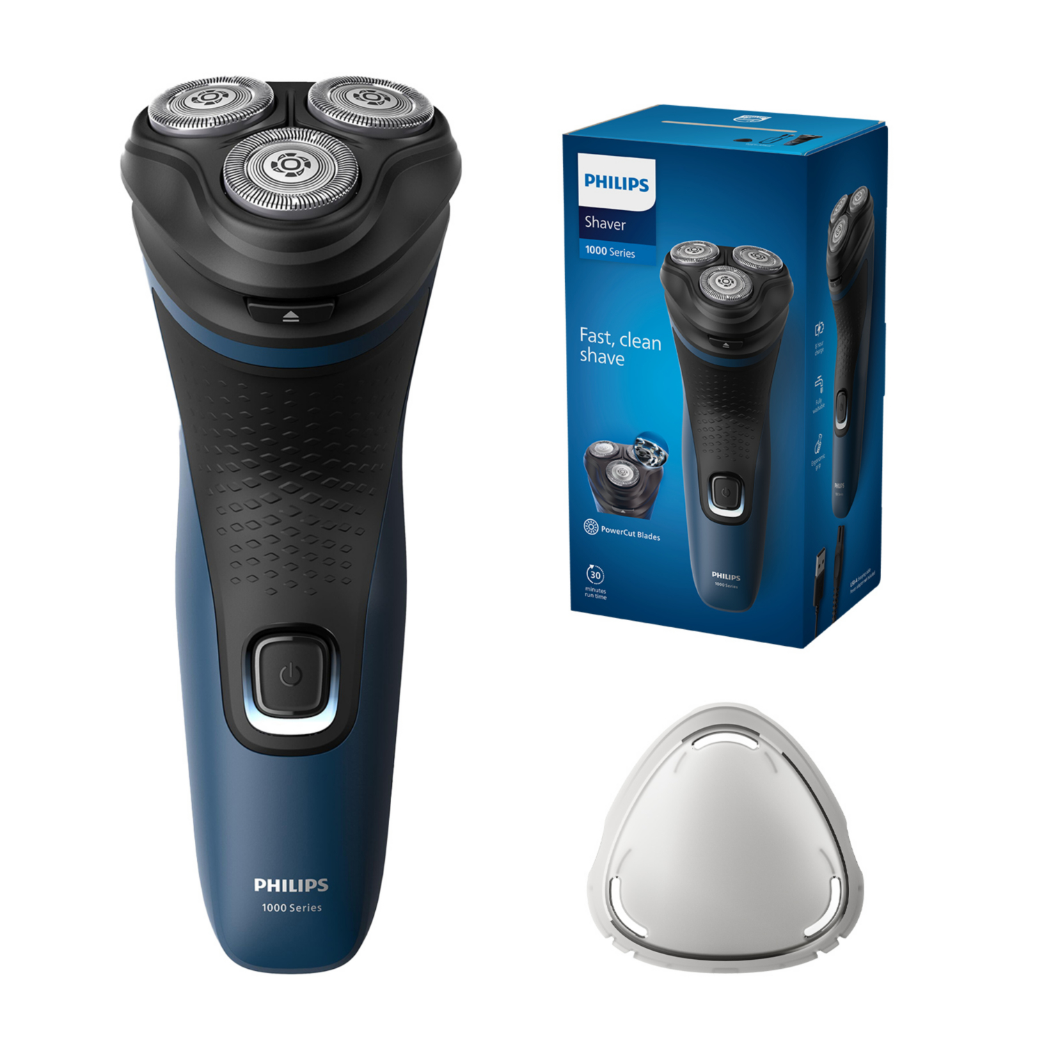 Philips Shaver 1000 Series Dry Men's Electric 4D Flex Heads Power Cut - S1134/00 - Image 6