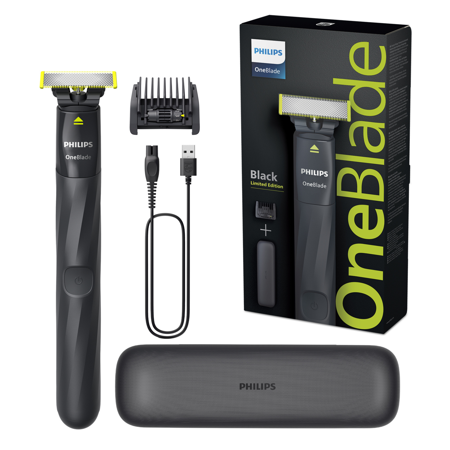 Philips Grain Oneblade Beard Trimmer Gift Pack Qp1424/65