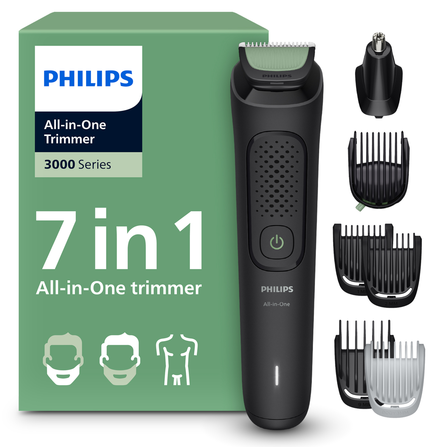 Philips Black Multigroom 3000 Series Mg3935/15
